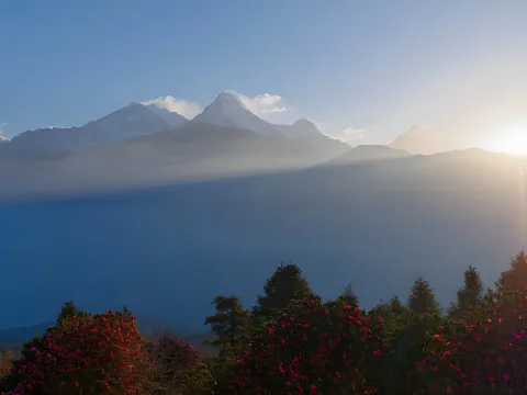 Sunrise Views from Poon Hill and Mulde Viewpoints