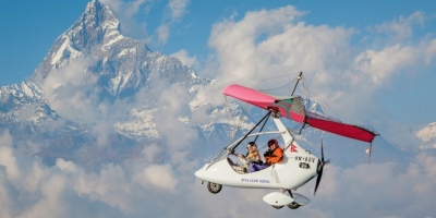 Ultra Light Flight in Nepal